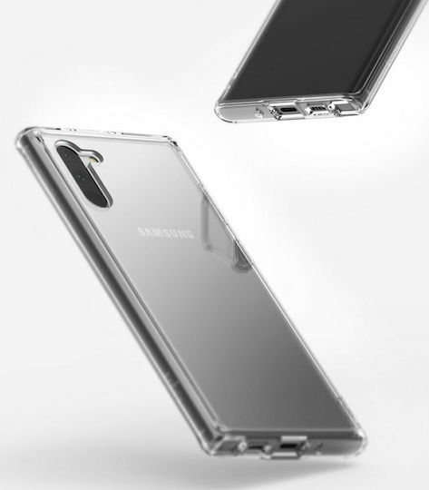 Ringke Fusion Back Cover Σιλικόνης Μαύρο (Galaxy Note 10)