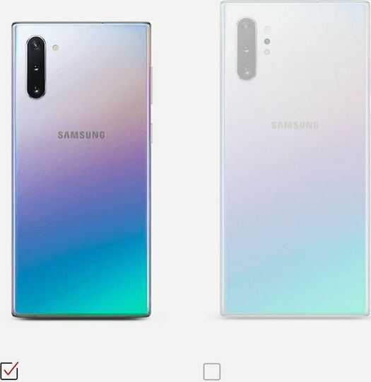 Ringke Fusion Back Cover Σιλικόνης Μαύρο (Galaxy Note 10)