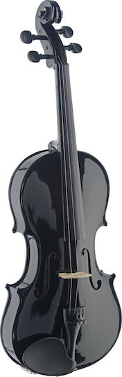 Stagg Solid Maple Violin 4/4 with Standard-Shaped Soft-Case