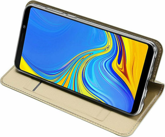 Dux Ducis Skin Pro Series Buchen Sie Synthetisches Leder Gold (Galaxy A9 2018)