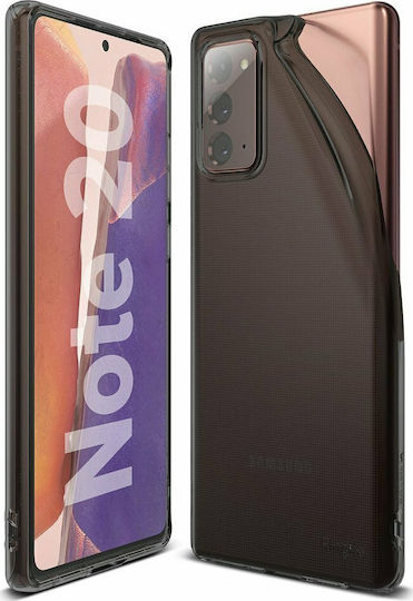 Ringke Air Back Cover Σιλικόνης 1.2mm Μαύρο (Galaxy Note 20)