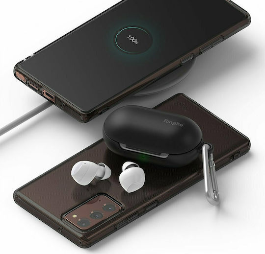 Ringke Air Back Cover Σιλικόνης 1.2mm Μαύρο (Galaxy Note 20)