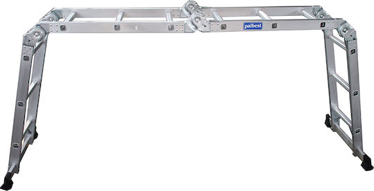 Multiladder Multipurpose Ladder 4x3 with Maximum Height 3.7m