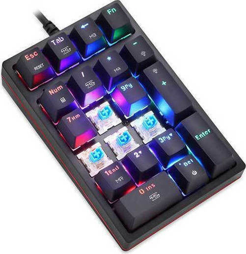 Motospeed K24 Gaming Клавиатура с Outemu Blue превключватели и RGB осветление (Английски US)