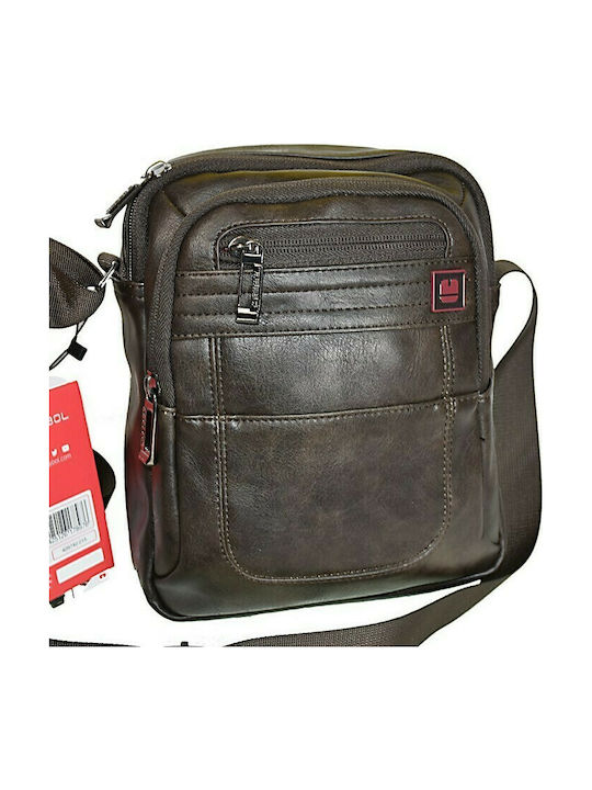 Gabol Herrentasche Schulter / Crossbody Braun