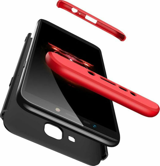 360 Vollschutz Kunststoff Schwarz (Galaxy J4+)