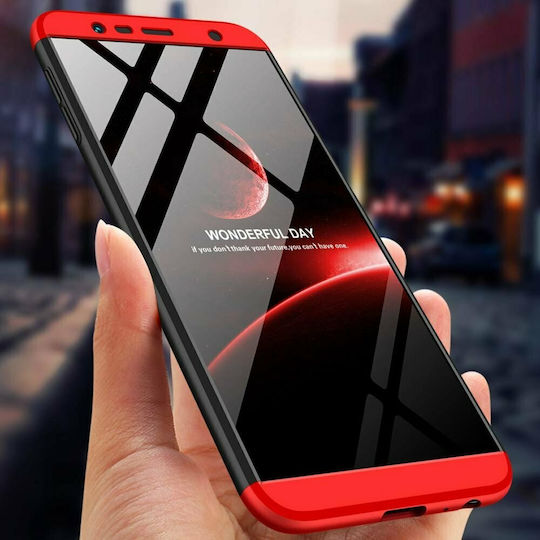 360 Vollschutz Kunststoff Schwarz (Galaxy J4+)