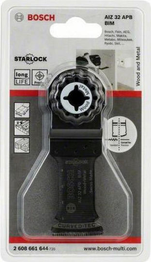 Bosch BIM AIZ 32 APB Wood and Metal Λάμες Πολυεργαλείων 5τμχ 2608661629