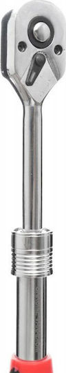 Kraft & Dele Teleskopisch Ratschen 72 Zähne mit Vierkant 3/8"