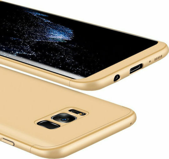 360 Full Body Kunststoff Gold (Galaxy S8)