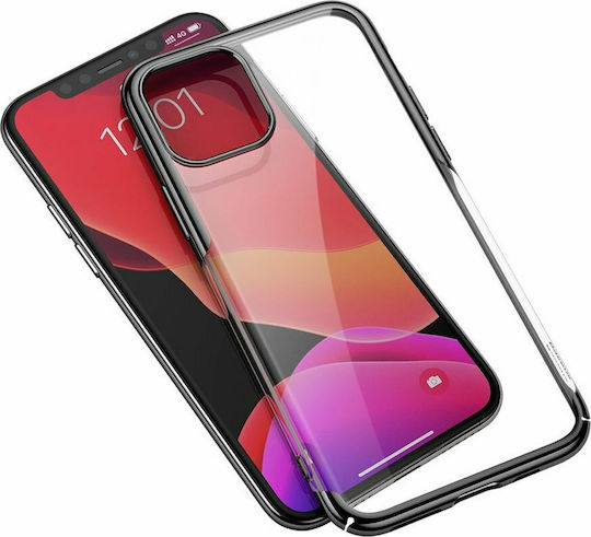 Baseus Glitter Hard Slim Back Cover Σιλικόνης Διάφανο (iPhone 11 Pro)