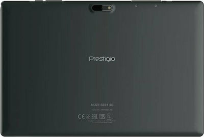 Prestigio Muze 4231 10.1" Tablet με WiFi & 4G (2GB/16GB) Μαύρο