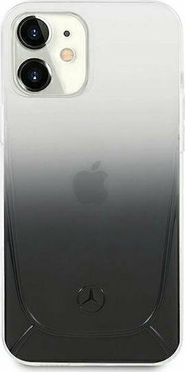 Mercedes-Benz Задна корица Пластмаса Черен (iPhone 12 mini)