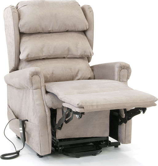 Relax με Υποπόδιο Belize 80x90x110cm Μπεζ Relax με Υποπόδιο Belize 80x90x110cm Μπεζ