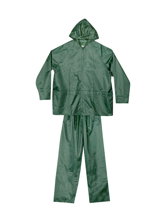 Unimac 132 Waterproof Work Suit Green 724001 724002