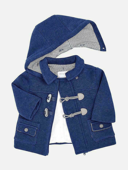 Kids' Coat Montgomery Long with Hood Blue