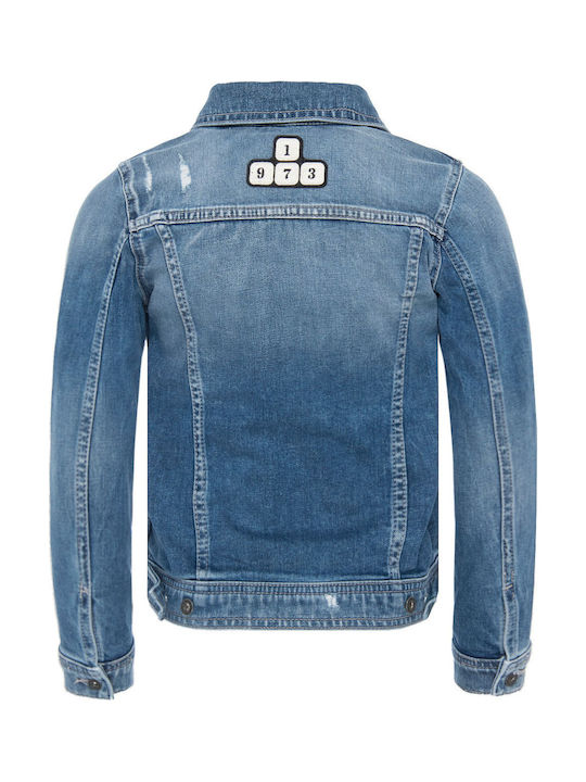 Legendary Bolt Kinderjacken & Winterjacken Denim Kurzes Blauen