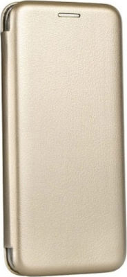 Forcell Plus Synthetic Leather Book Gold (Galaxy S8+)