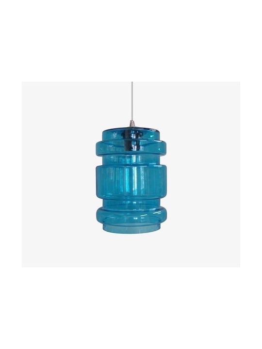 Luma Pendant Light Single-Light for Socket E27 Blue