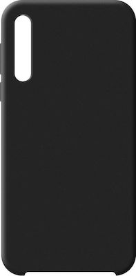 Matt Silicone Back Cover Black (Huawei P20)