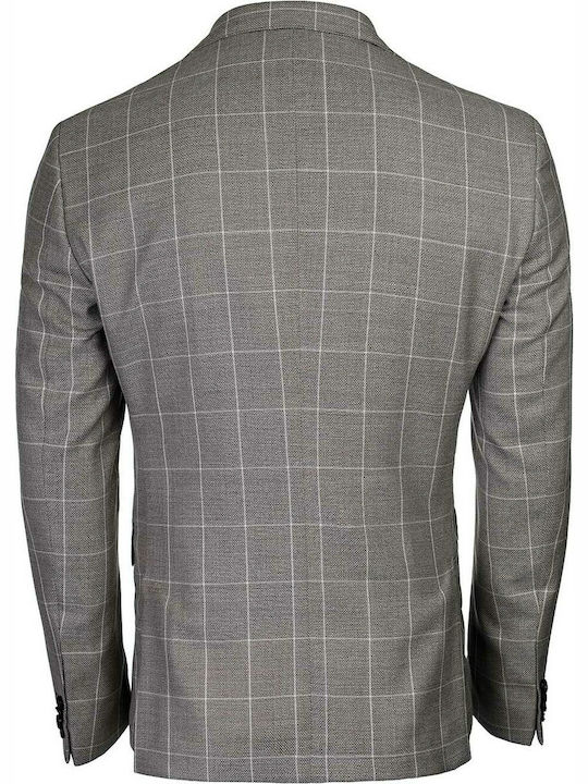 Fragosto Jacket "BARBERIS CANONICO" - Brown Check