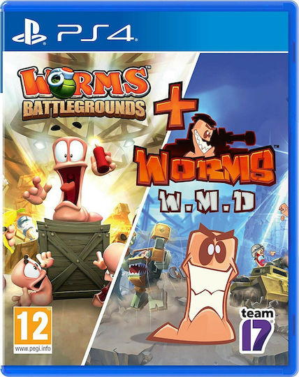 Worms Battleground / Worms W.M.D PS4 Spiel
