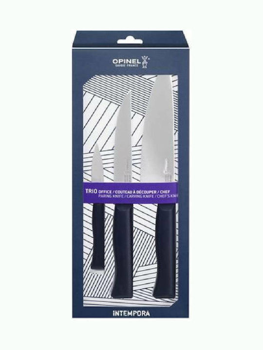 Opinel Intermpora Knife Set of Stainless Steel 002224 3pcs