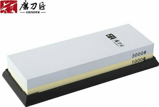 Taidea Knife Sharpening Stone Double with Density 1000/3000 18x6x2.8cm