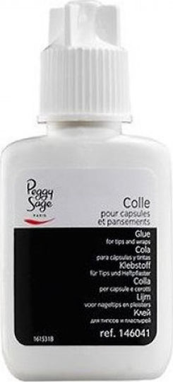 Peggy Sage Clear Glue Brush 17g Falsche Nagelkleber mit Pinsel 17gr