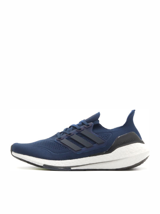 Adidas Ultraboost 21 Ανδρικά Αθλητικά Παπούτσια Running Μπλε
