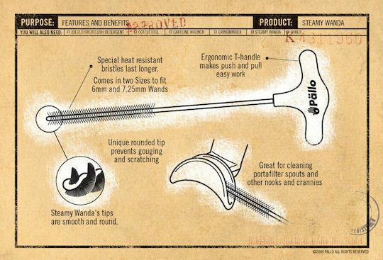 Pallo Brush Steamy Wanda Πράσινη