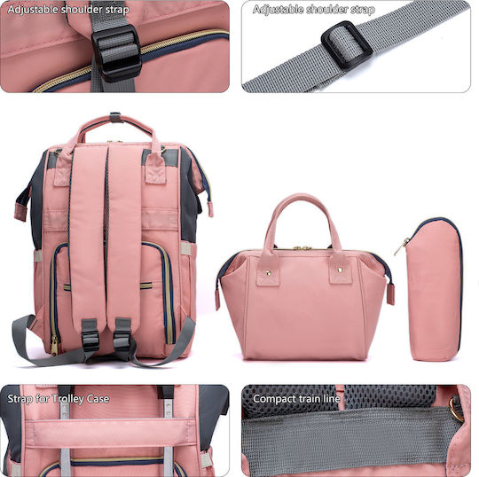 Lequeen Diaper Bag Navy Blue