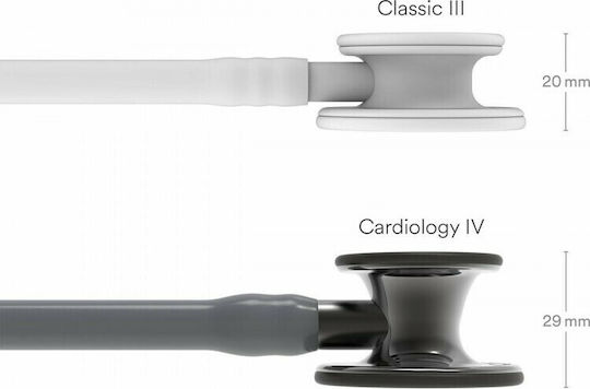 3M Littmann Cardiology IV Kardiologie Stethoskop Nicht kühlen Gray