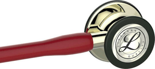 3M Littmann Cardiology IV Cardiology Adults Non Chill Double Head Stethoscope Burgundy