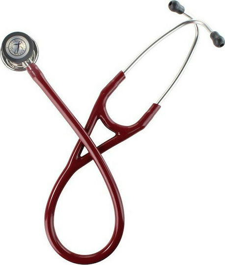 3M Littmann Cardiology IV Cardiology Adults Non Chill Double Head Stethoscope Burgundy