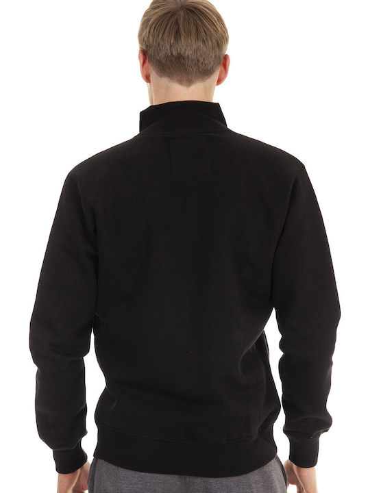 Magnetic North Men's Sweatshirt Jacket with Pockets Black