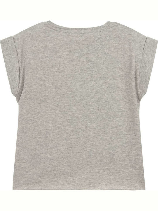 Guess Kids' Blouse Short Sleeve Gray