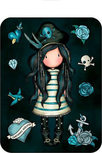 Santoro Stickers Vinyl Set Black Pearl for Children 3+ years Years