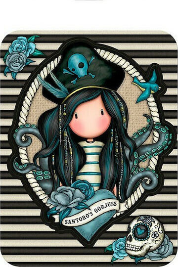 Santoro Stickers Vinyl Set Black Pearl for Children 3+ years Years