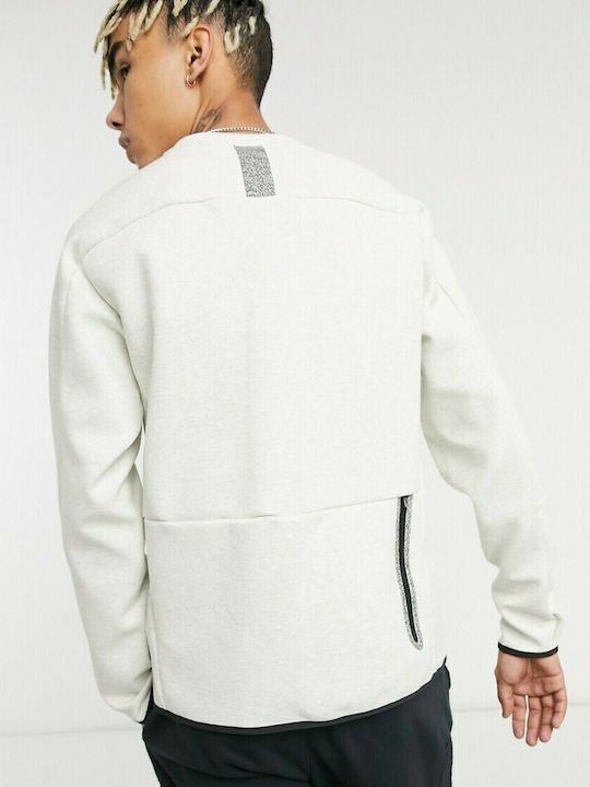 Tech Fleece Crew Revival Суитшърт Бял