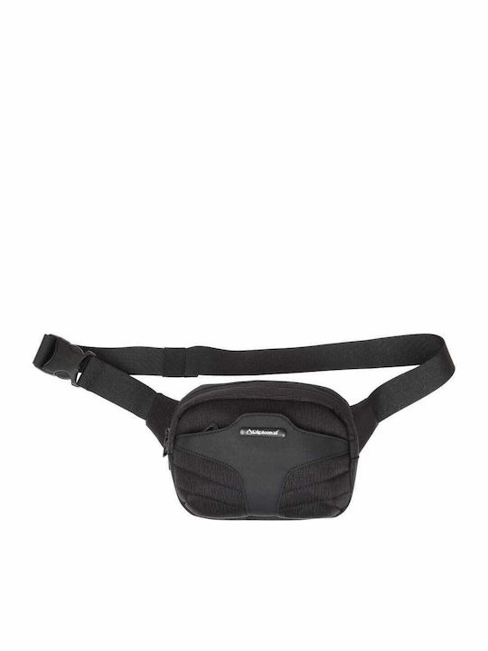 Herren Bum Bag Taille Schwarz