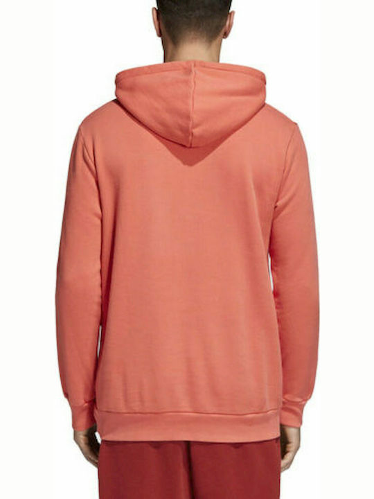 Adidas Trefoil Men's Sweatshirt with Hood Orange