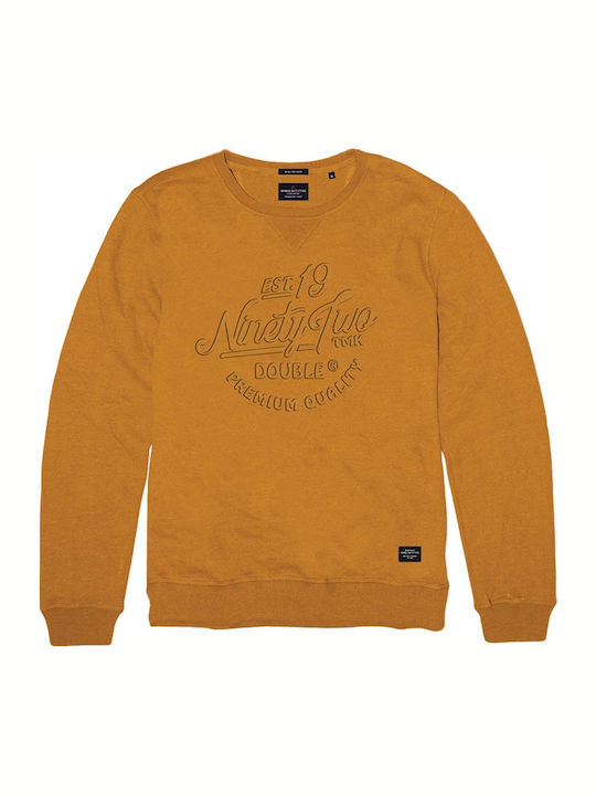 Double Men's Sweatshirt Yellow