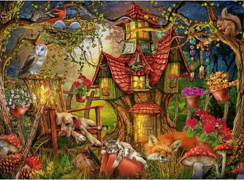 Kids Puzzle Treehouse for 8+ years old+ Years 200pcs Ravensburger