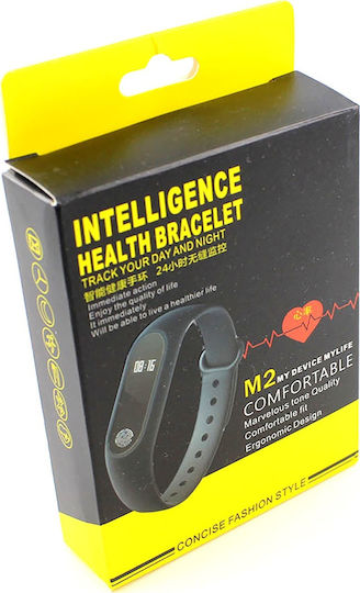 Смарт Бенд Часовник Bluetooth M2 Смартчасовник Черен