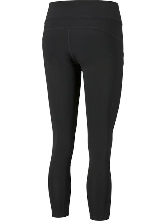 RTG 7/8 Women's Cropped Running Legging Black