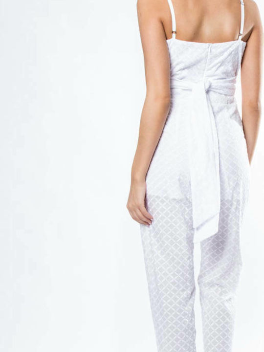 Women's One-piece Suit White