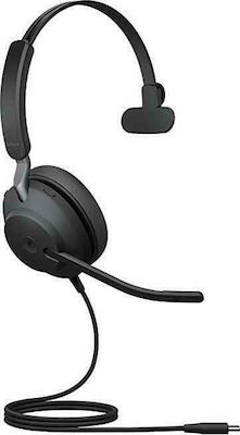 Jabra Evolve 2 40 VOIP Headset USB-C, MS Mono (24089-899-899)