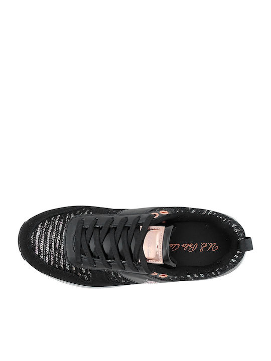 Vema Lurex Παιδικά Sneakers Μαύρα
