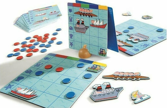 Board Game Ναυμαχία σε Κουτί Παιχνιδιού Καράβι for 2-4 Players 6+ Years Old (EN) Djeco